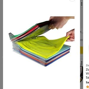 Ezstax 10 Layer Anti Wrinkle Clothes Storage Organizer